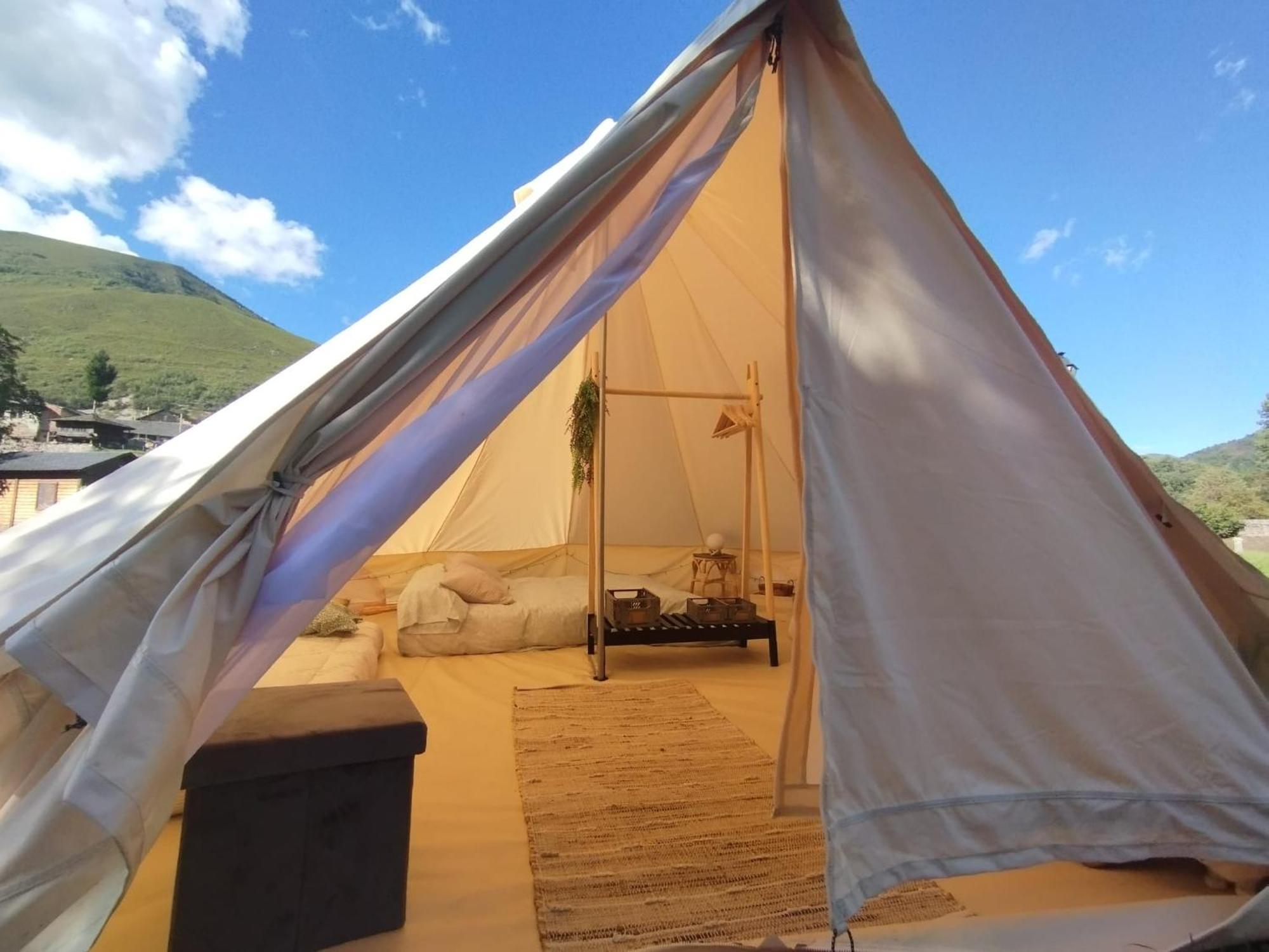 Camping La Zarapica - Palacios Del Sil 외부 사진