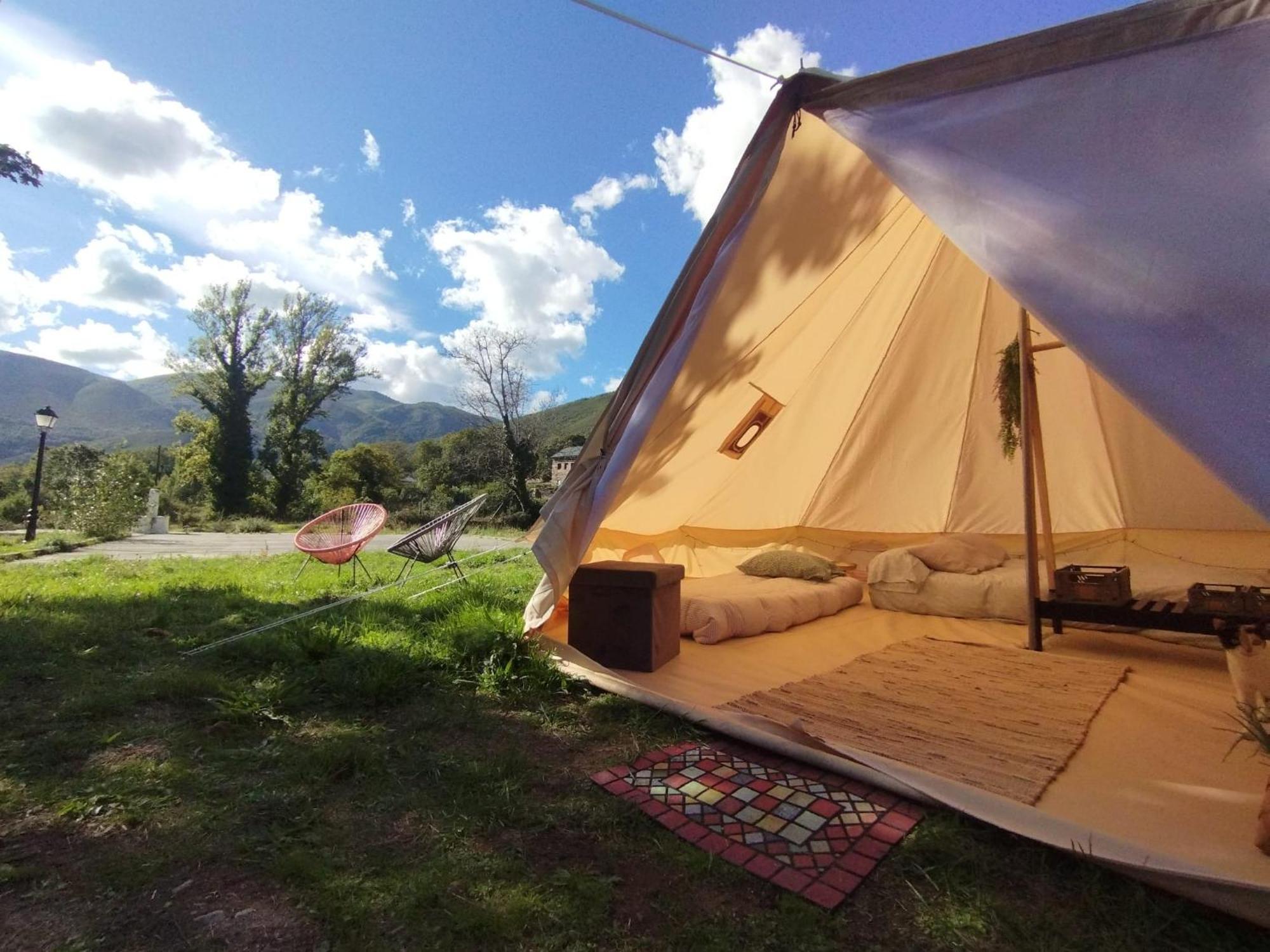 Camping La Zarapica - Palacios Del Sil 외부 사진